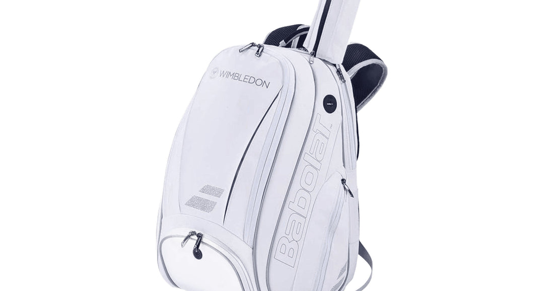Babolat Pure Wimbledon 2-Racket Backpack - front view on white background