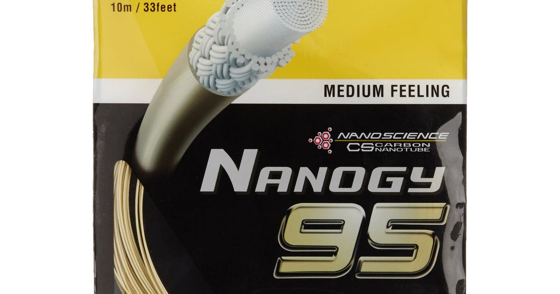 Yonex Nanogy 95 Badminton String - 10m Set - Gold
