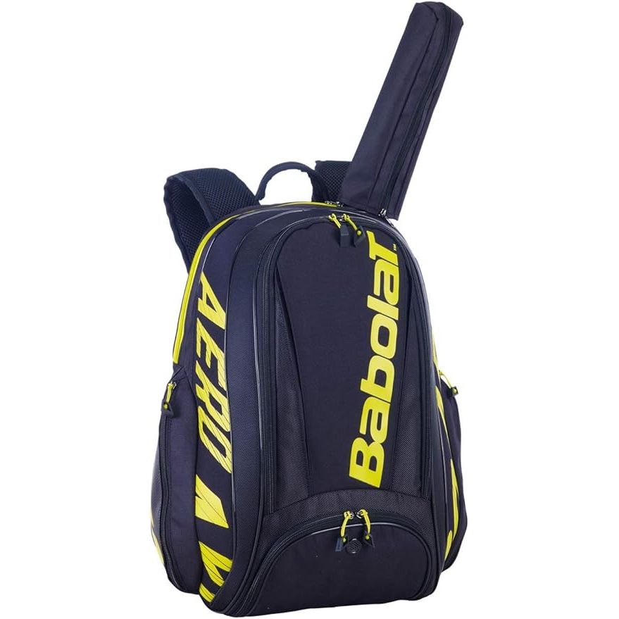 Babolat Pure Aero 2R tennis backpack, black and yellow — image 3