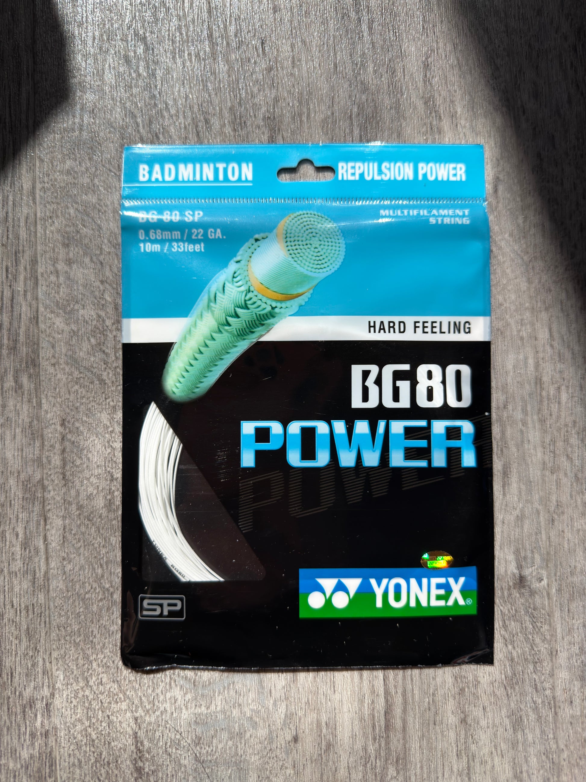 Yonex BG-80 Power badminton string, 10m set, 0.68mm gauge — image 3