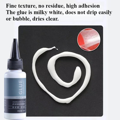 Table Tennis Racket Glue & Cleaner Bundle - 30ml Glue + 100ml Cleaner