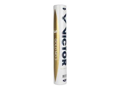 Kawasaki Gold No.3 duck-feather badminton shuttlecock tube, speed 77