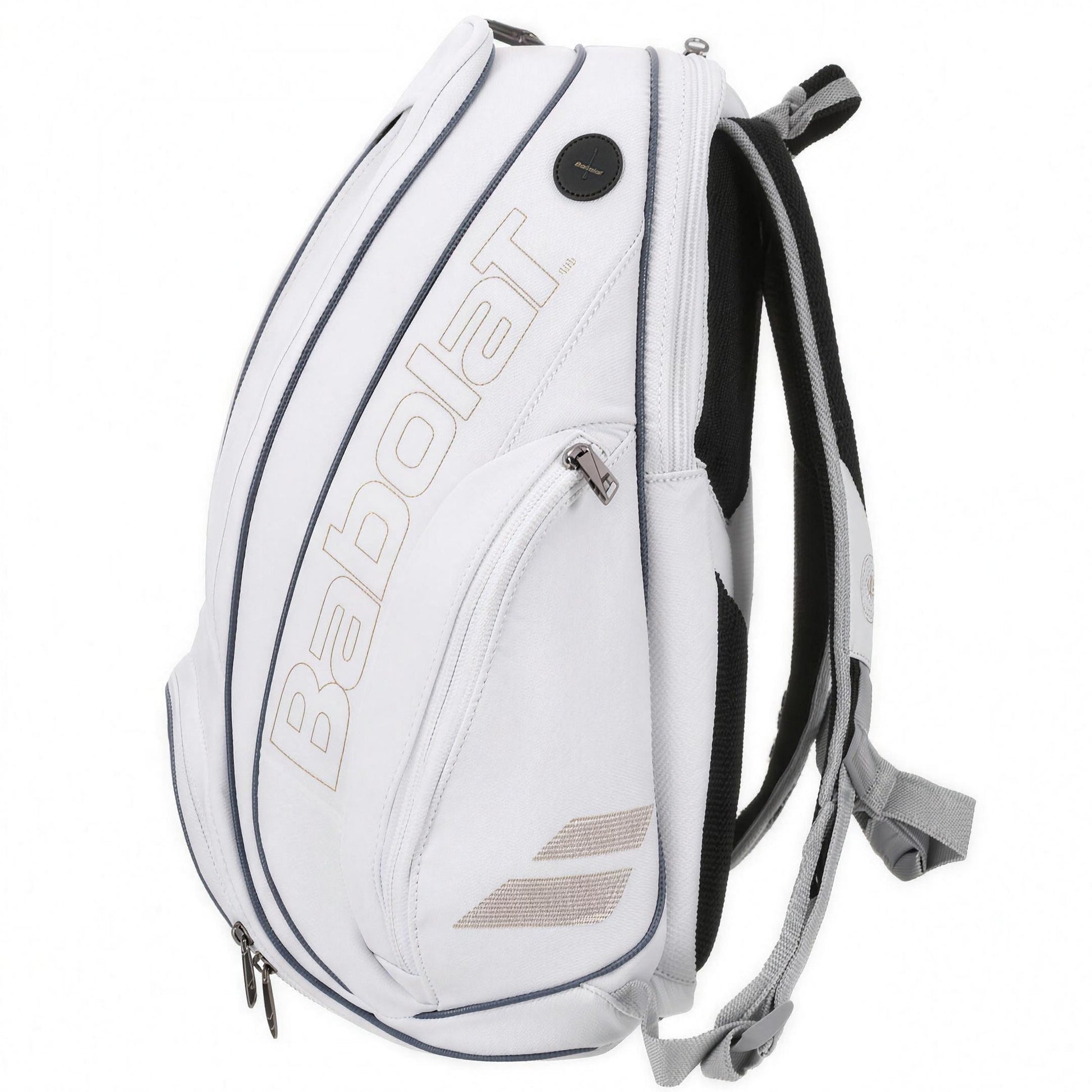 Babolat Pure Wimbledon tennis backpack, side profile