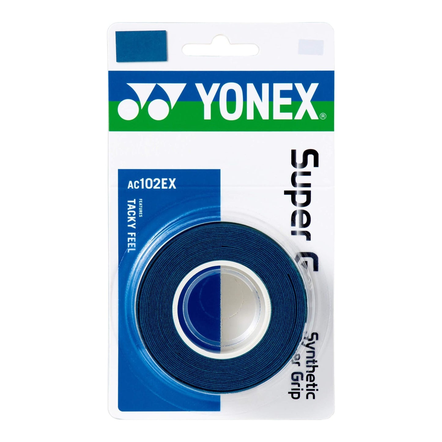 Yonex Super Grap Overgrip – 3 Pack (Assorted Colours) – Blue