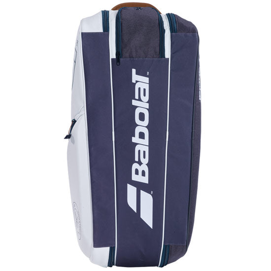 Babolat Wimbledon Pure 6-racket tennis bag, white and grey — image 2