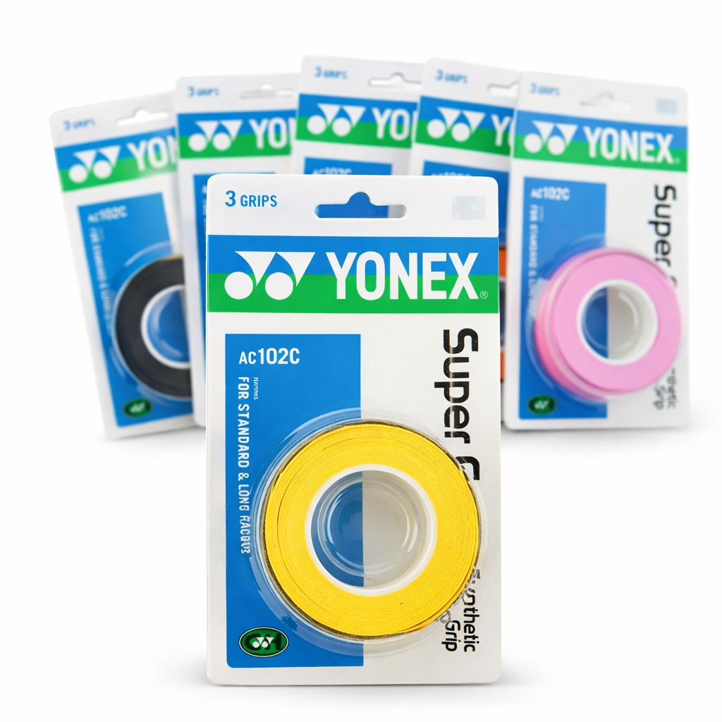 Yonex Super Grap 3-pack multiple color anti-slip grip tape